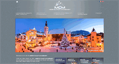 Desktop Screenshot of mcm-megeve.com